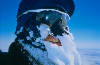 Peter Hillary with icebeard