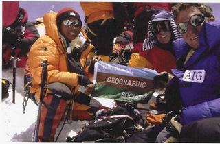 Everest Summit, 2002.