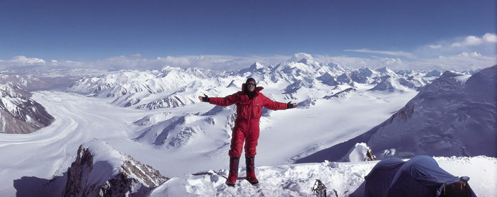 Mt Rimo, Karakoram Range, India <br />&copy; Roddy Mackenzie 1986